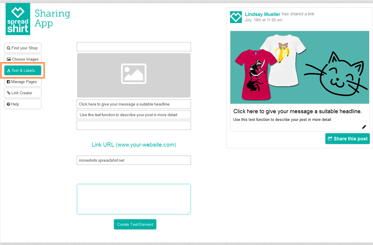 Sharing Aimation Tool