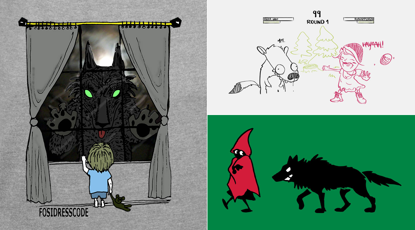 Premiers pas de loup