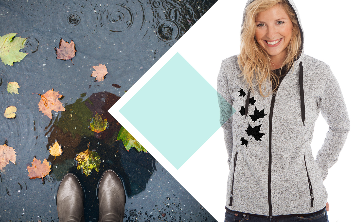 2e scénario : ça gadouille sous la pluie