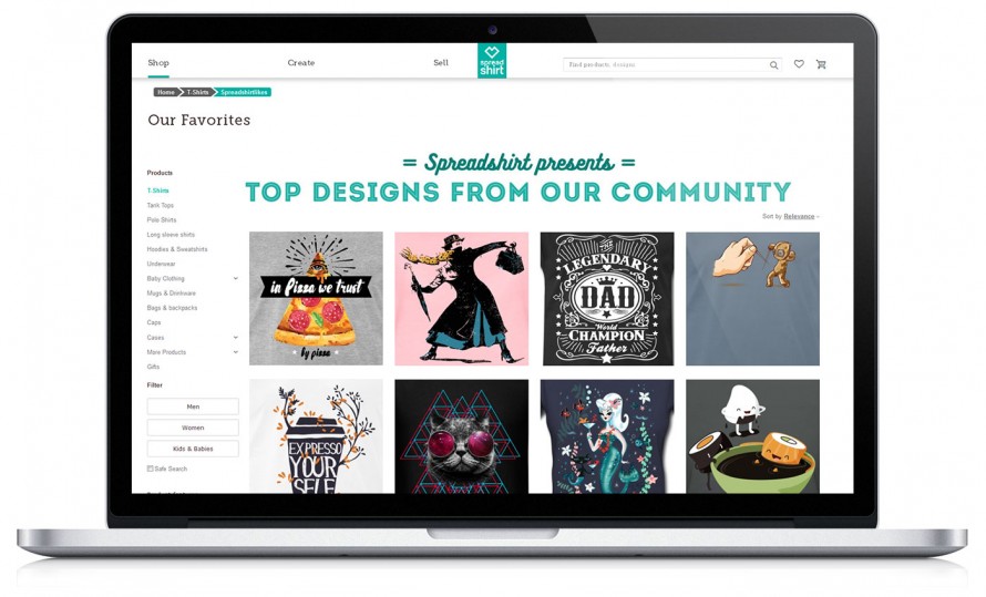plateforme dédiée aux designs