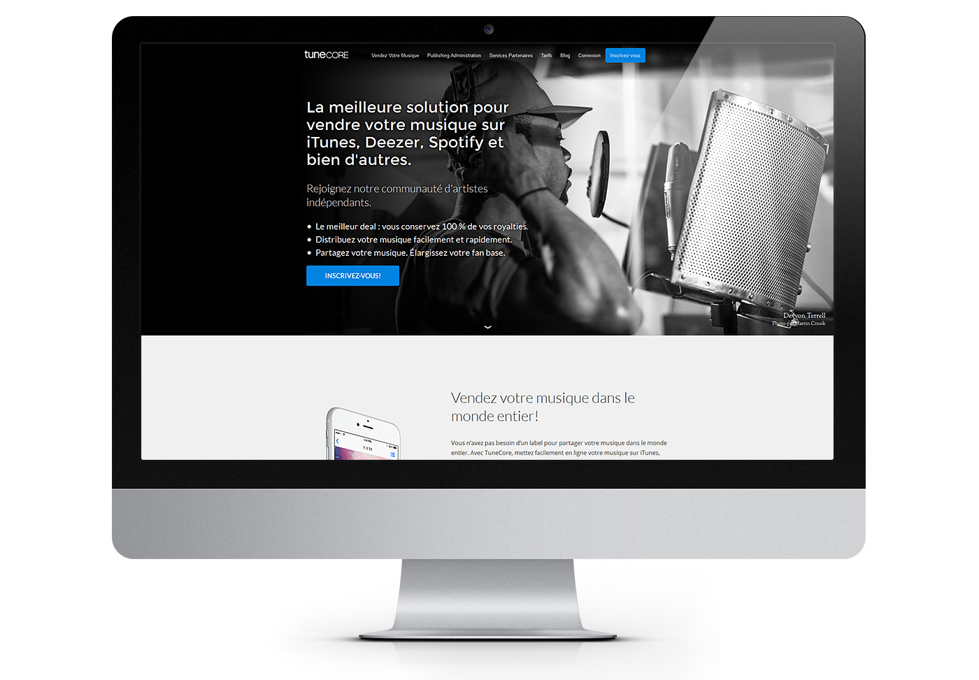 commercialiser votre musique | tunecore
